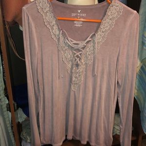 AE Soft & Sexy Long Sleeve Shirt